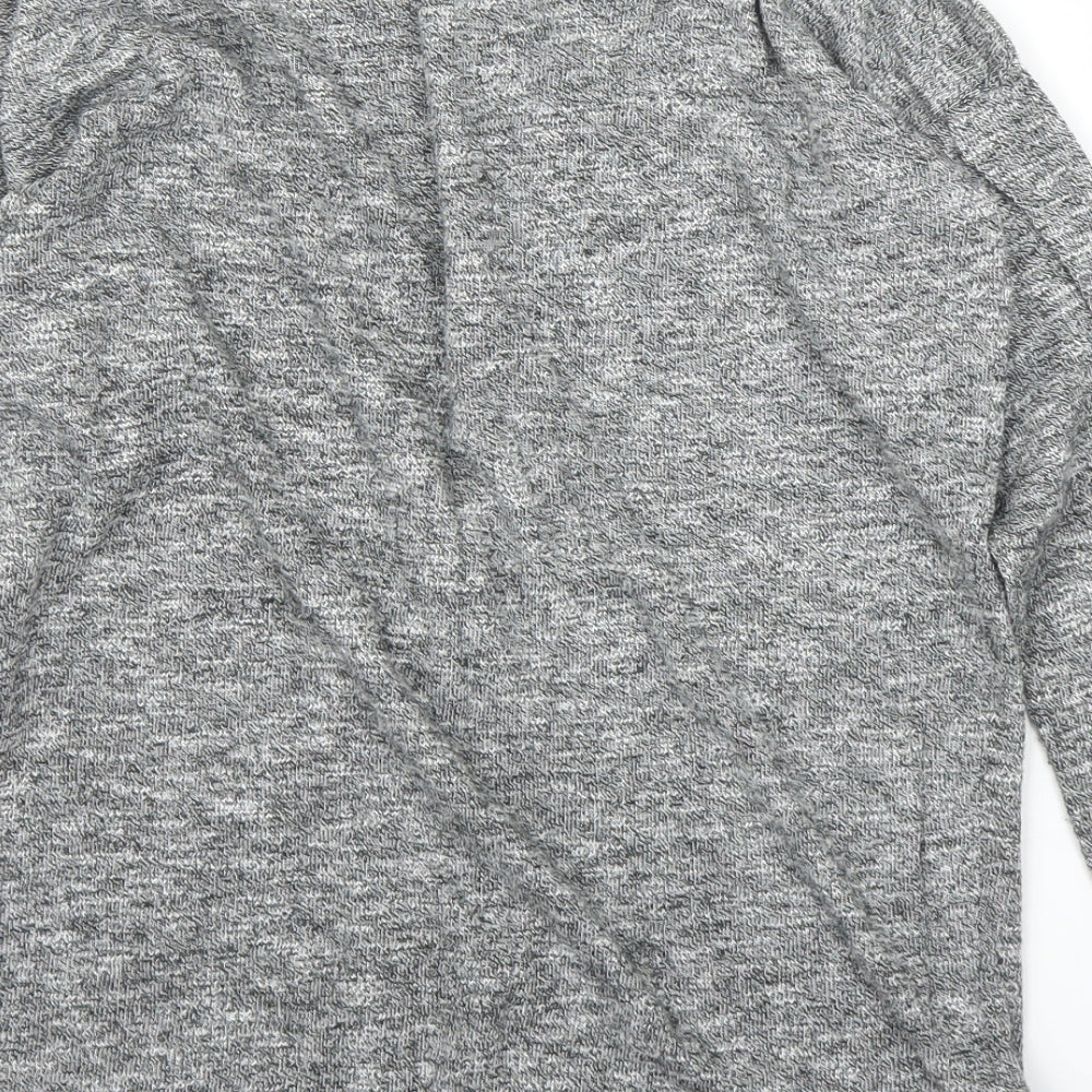 George Womens Grey Cardigan Jumper Size 8