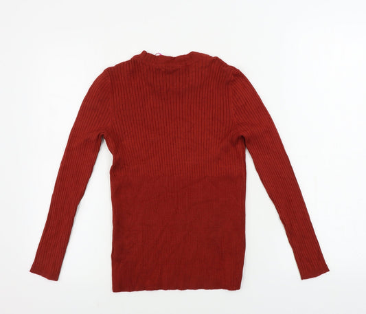 Candy Girls Brown Pullover Jumper Size 13 Years