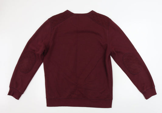 Easy Mens Pink Pullover Jumper Size M