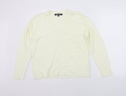 Womens UK Size 16 ORIGINALS Yellow Pullover Jumper
