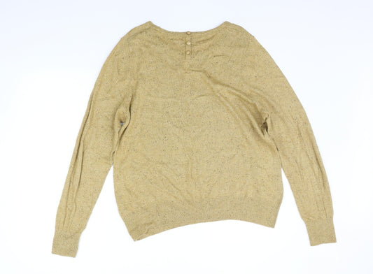 Womens UK Size 18 NEXT Beige Pullover Jumper