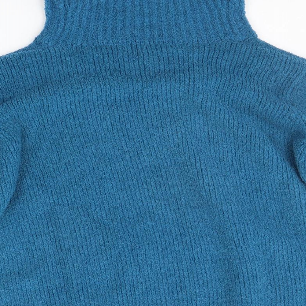 EWM Womens Blue Pullover Jumper Size XL