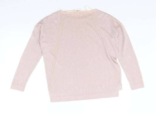 TU Womens Pink Pullover Jumper Size 12