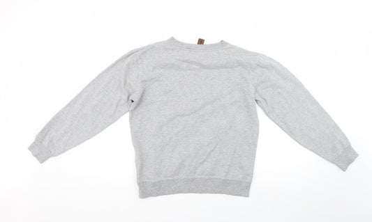 urban 65 Girls Grey Pullover Sweatshirt Size 11-12 Years
