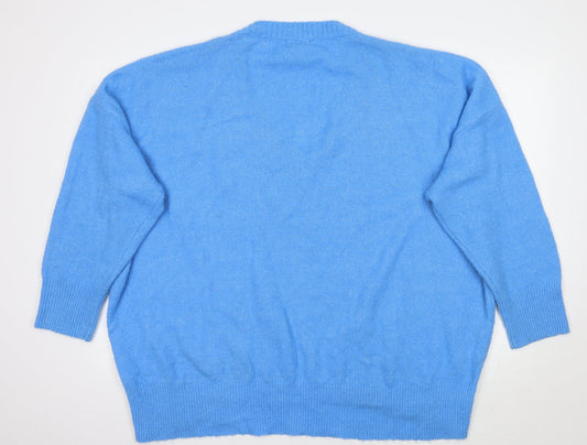 Primark Womens Blue Pullover Jumper Size XL