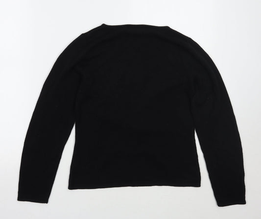 Womens UK Size 10 NEXT Black Pullover Jumper
