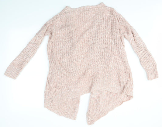Womens UK Size 10 Misspap Pink Cardigan Jumper