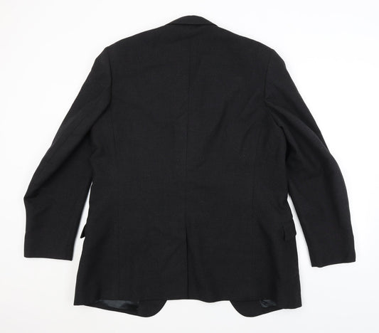 Mens UK Size Preworn Black Jacket