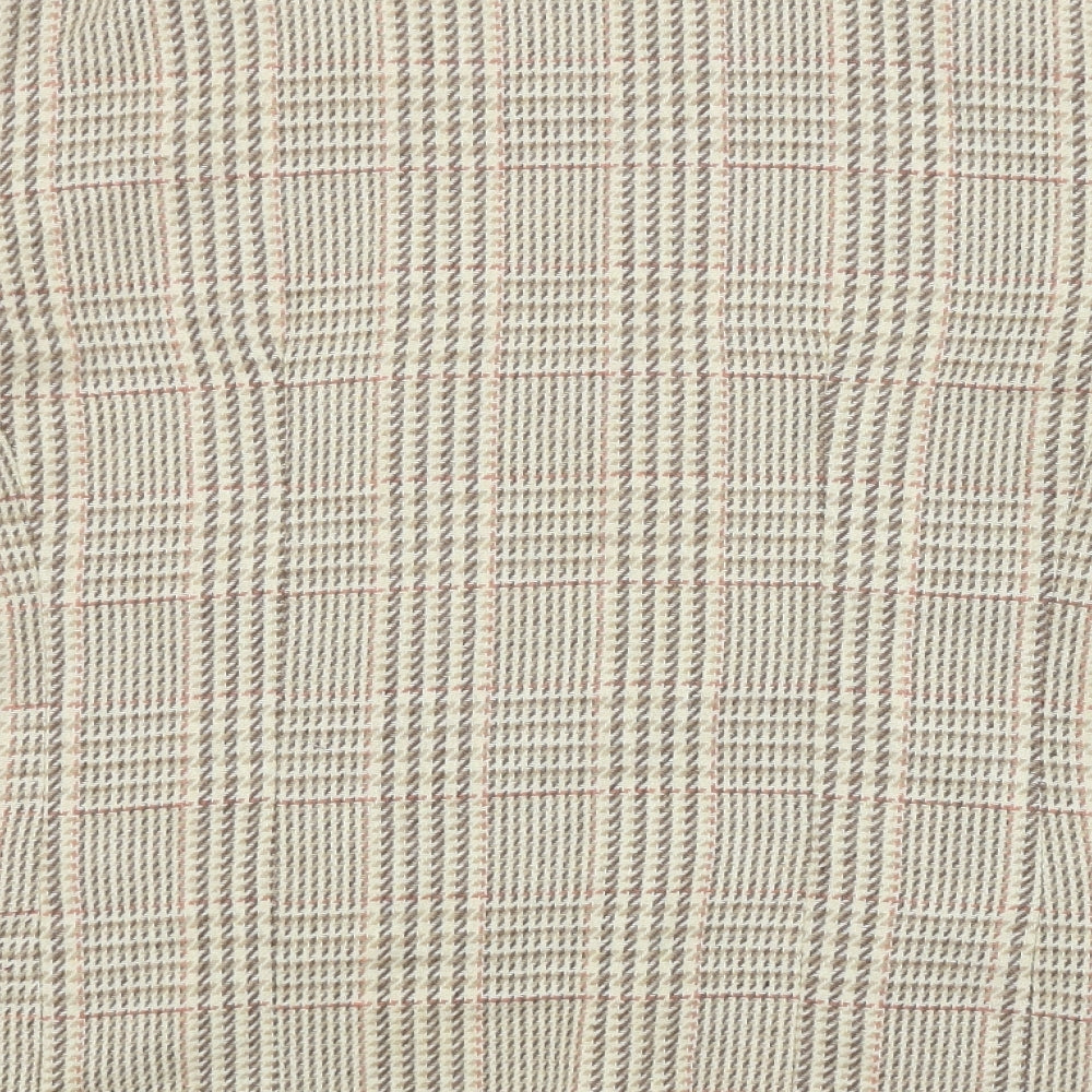 Freemans Womens Multicoloured Check Jacket Blazer