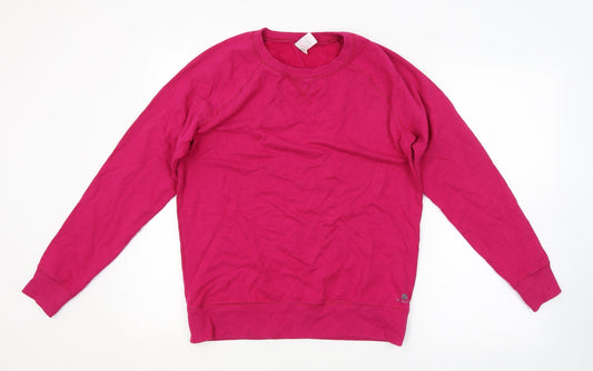Additional front view of Decathlon women’s purple pullover sweatshirt, size L