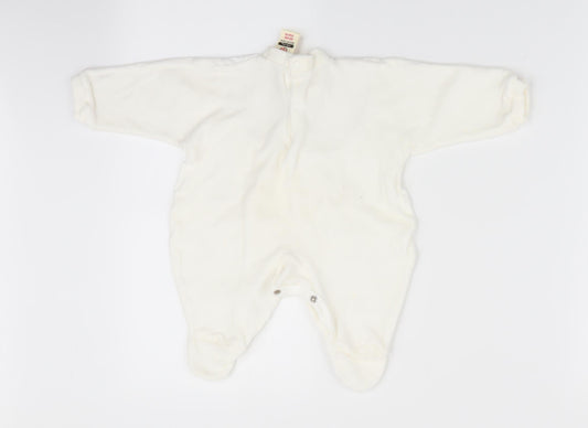 Adams Girls Ivory Babygrow One-Piece Size 3-6 Months