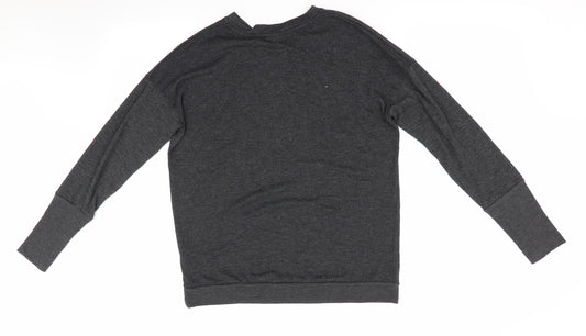 Topshop Womens Grey Pullover Jumper Size 8