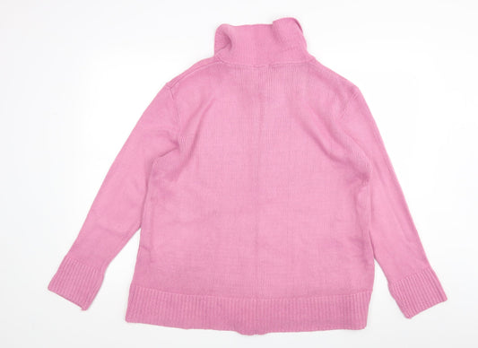 Insight Womens Pink Full Zip Jumper Size L
