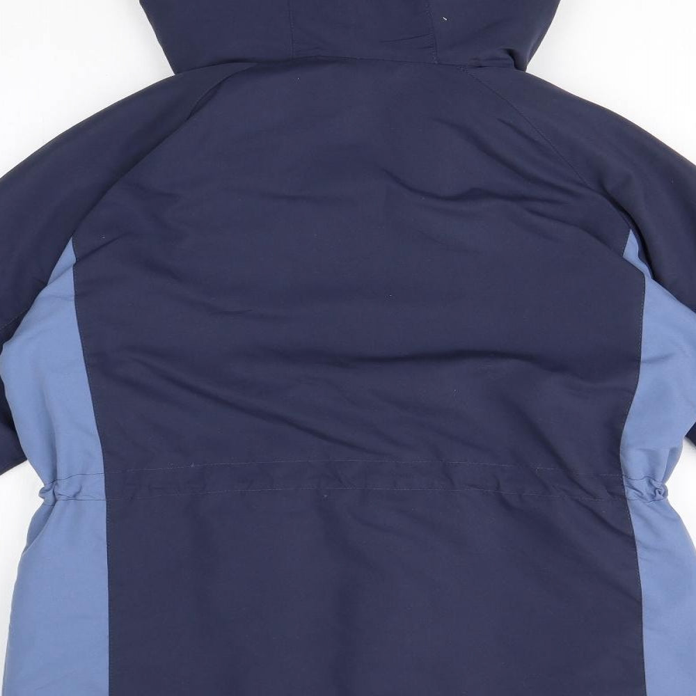 Womens UK Size S BM Blue Overcoat