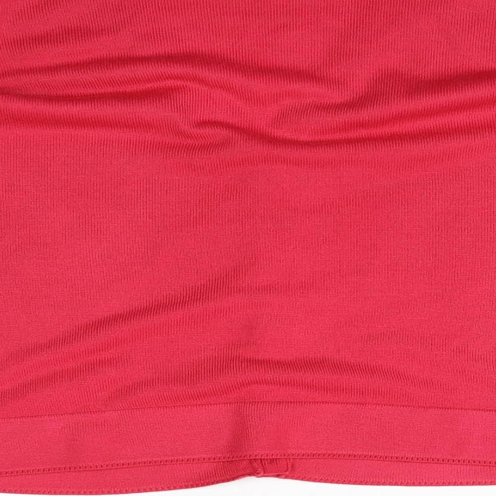 Womens UK Size Preworn Pink Cardigan Jumper