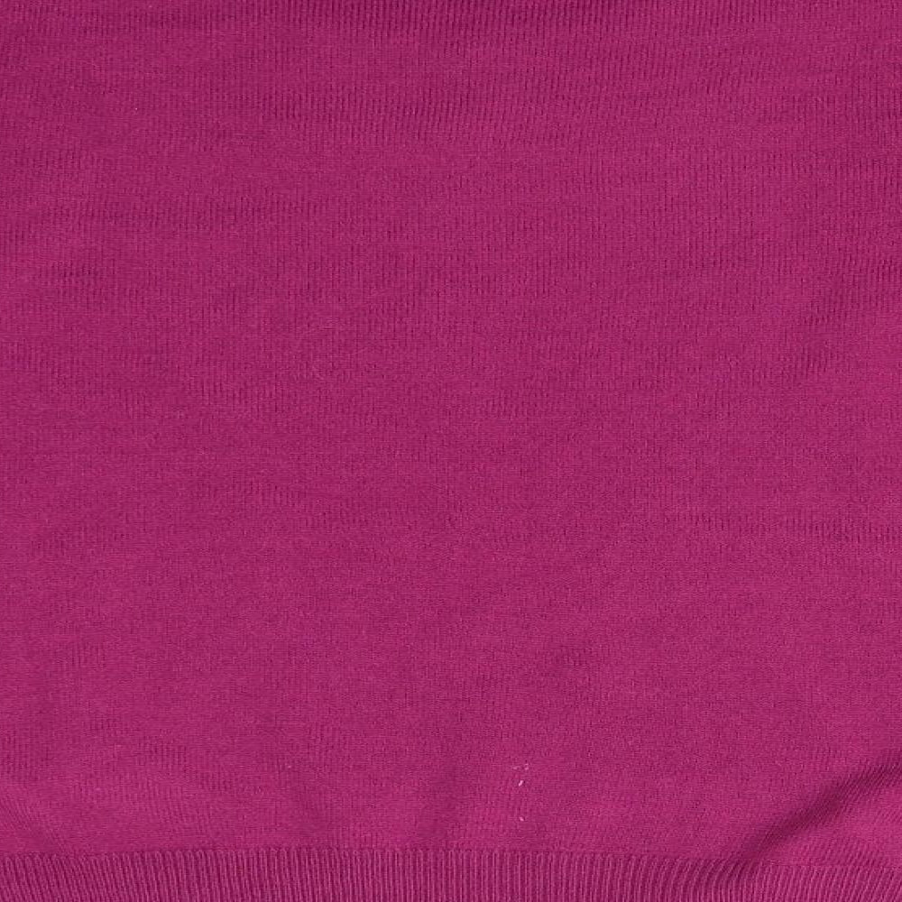Womens UK Size 12 Per Una Purple Basic T-Shirt