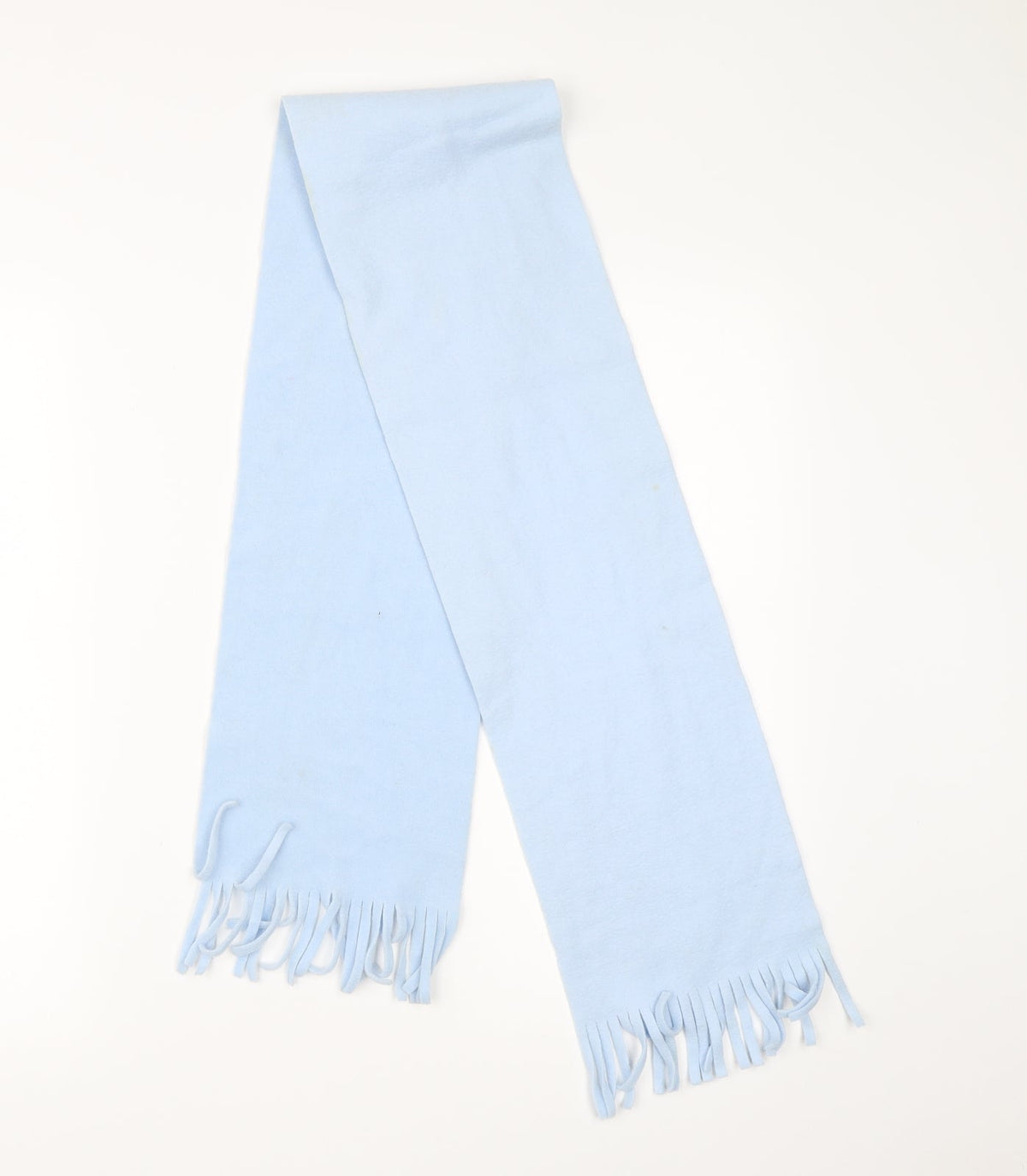 Additional front view of Preworn unisex blue scarf scarves & wraps one size
