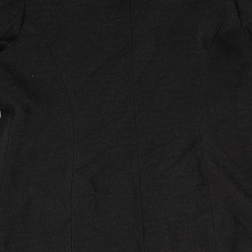 Jobis Womens Black Overcoat Coat Size 14