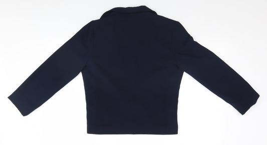 Womens UK Size 10 Atmosphere Blue Cardigan Jumper