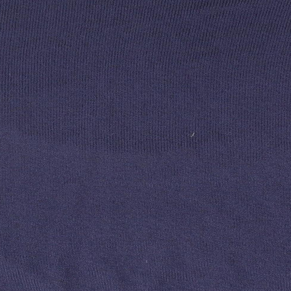 Preworn Mens Blue Geometric Pullover Jumper