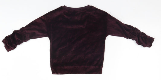 NEXT Girls Red Pullover Jumper Size 4 Years