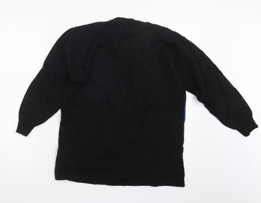 straven Womens Black Pullover Jumper Size M