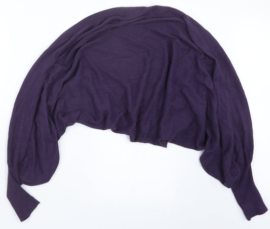 Womens UK Size S Wallis Purple Cardigan Jumper