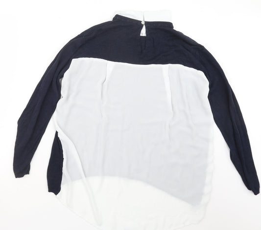 Womens UK Size 12 Atmosphere Blue Pullover Jumper