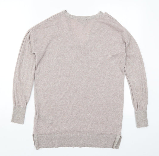 Womens UK Size 6 Topshop Pink Pullover Jumper