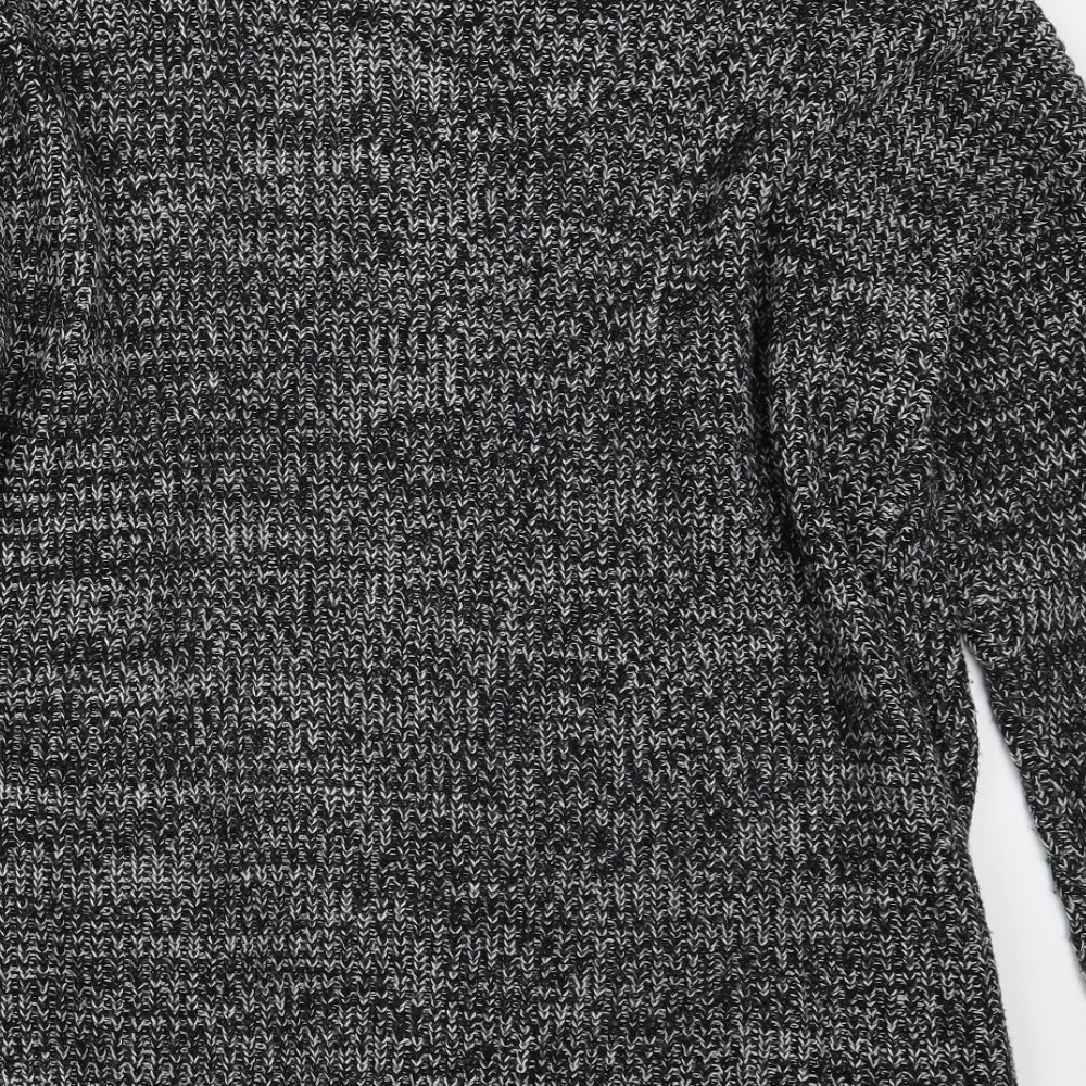 Womens UK Size 16 Select Black Wrap Jumper
