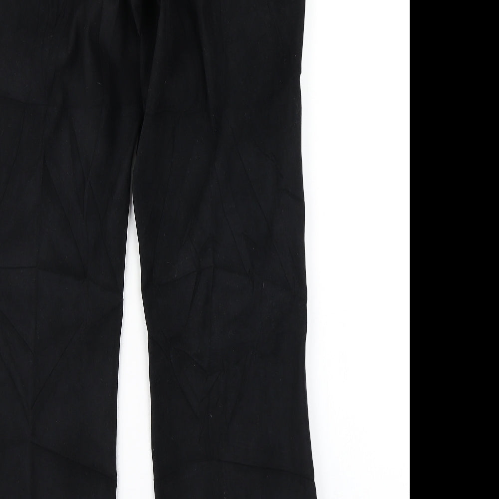 Inscription Womens Black Dress Pants Trousers Size 12 L28 in