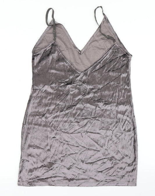 Goldie Womens Grey Bodycon Size M