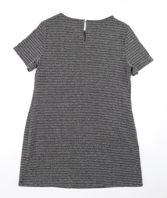 Dorothy Perkins Womens Grey A-Line Size 10