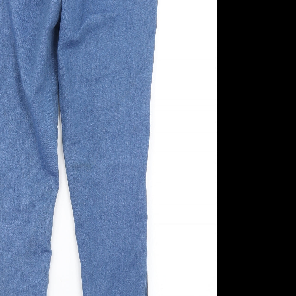 Denim Co Womens Blue Denim Jegging Jeans Size 10 L27 in