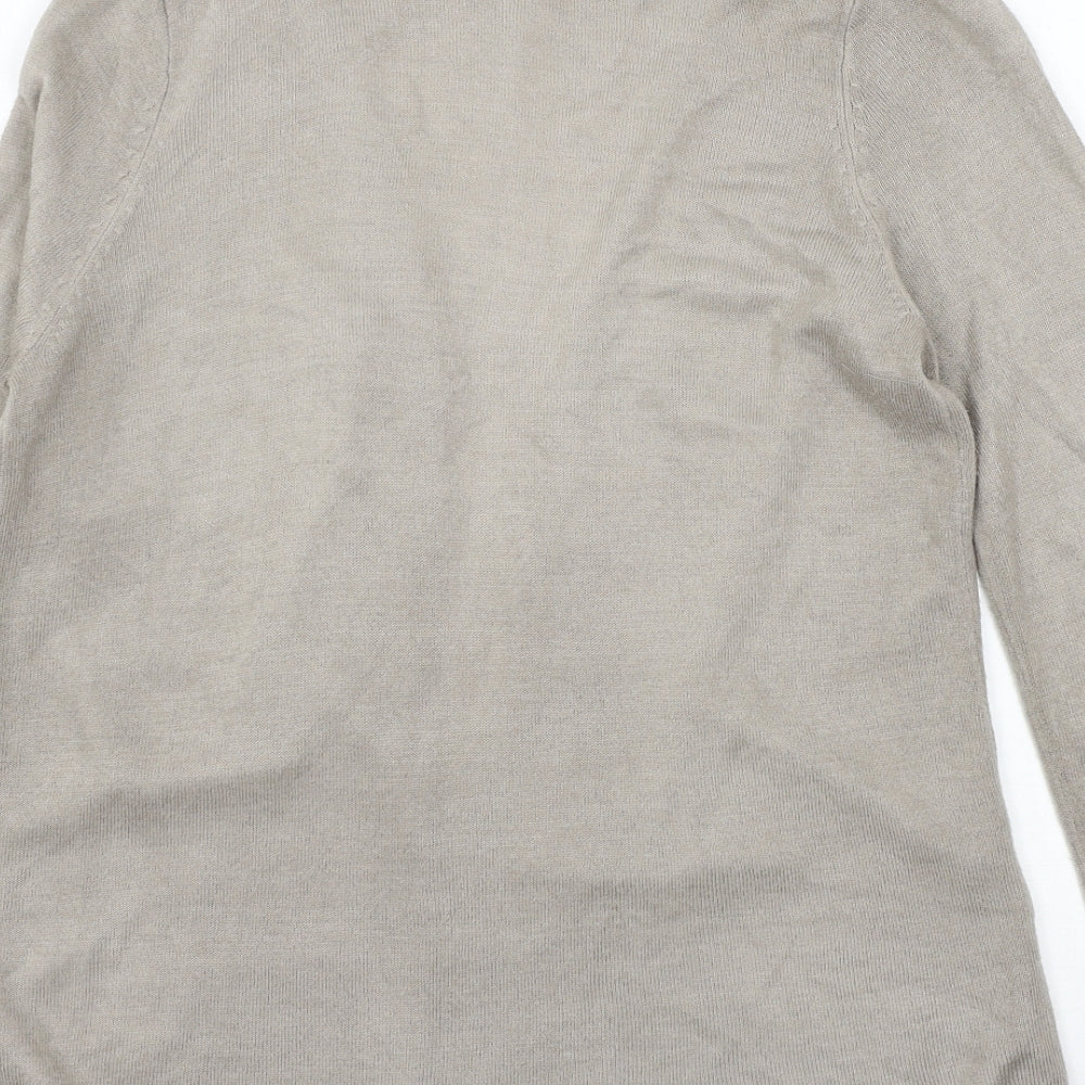 Womens UK Size 8 Julipa Grey Cardigan Jumper