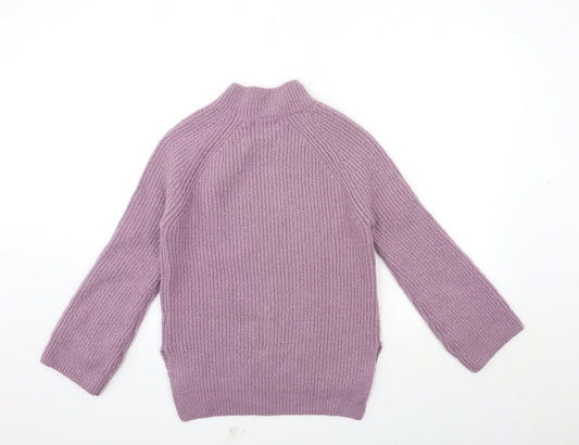 Primark Womens Purple Knit Pullover Jumper Size 4