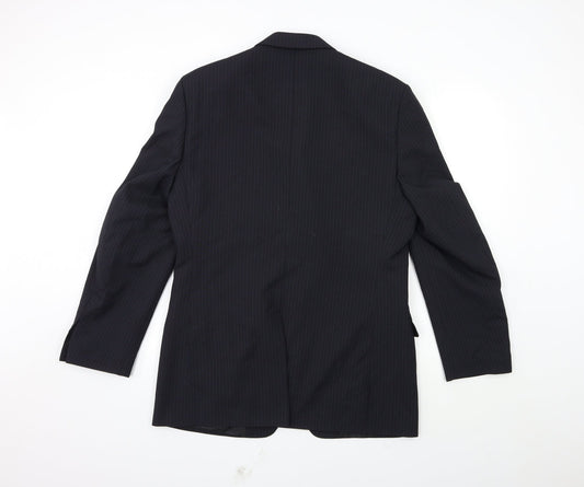 F&F Mens Blue   Jacket Suit Jacket Size 40