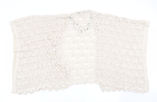 Womens UK Size M Dorothy Perkins Beige Cardigan Jumper