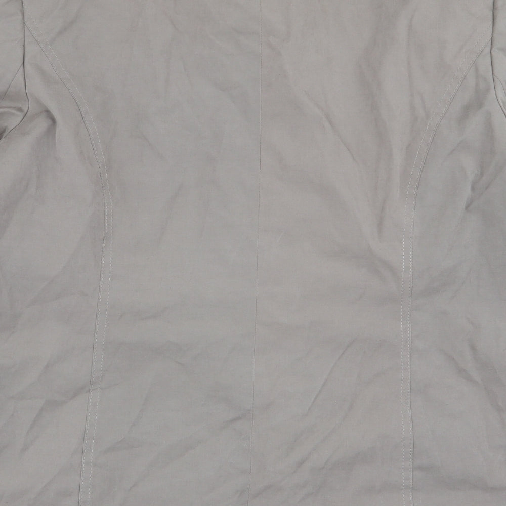 Womens UK Size 14 Debenhams Brown Overcoat