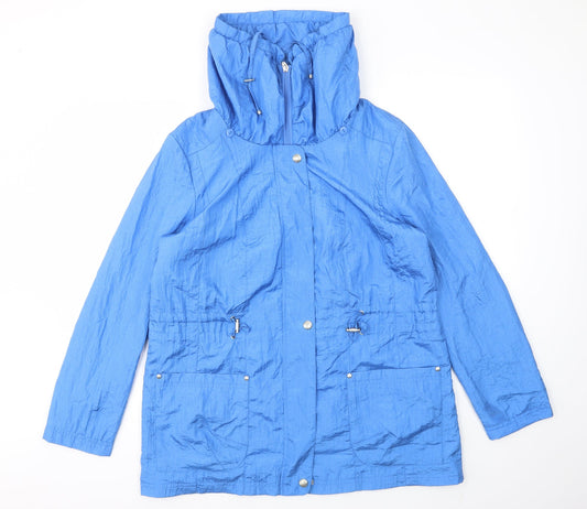Womens UK Size 14 BM Blue Jacket