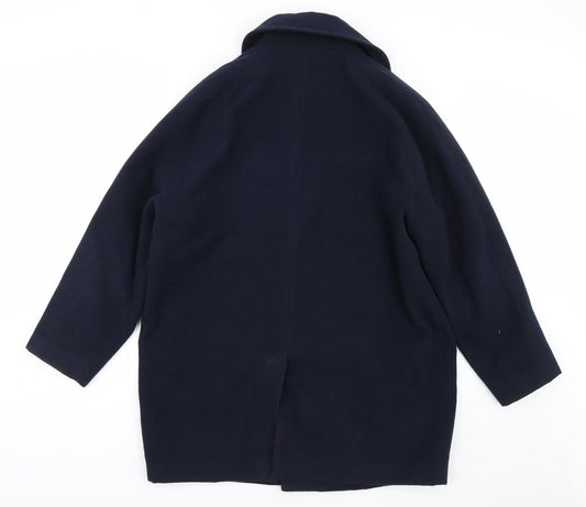 Primark Womens Blue Trench Coat Coat Size 16