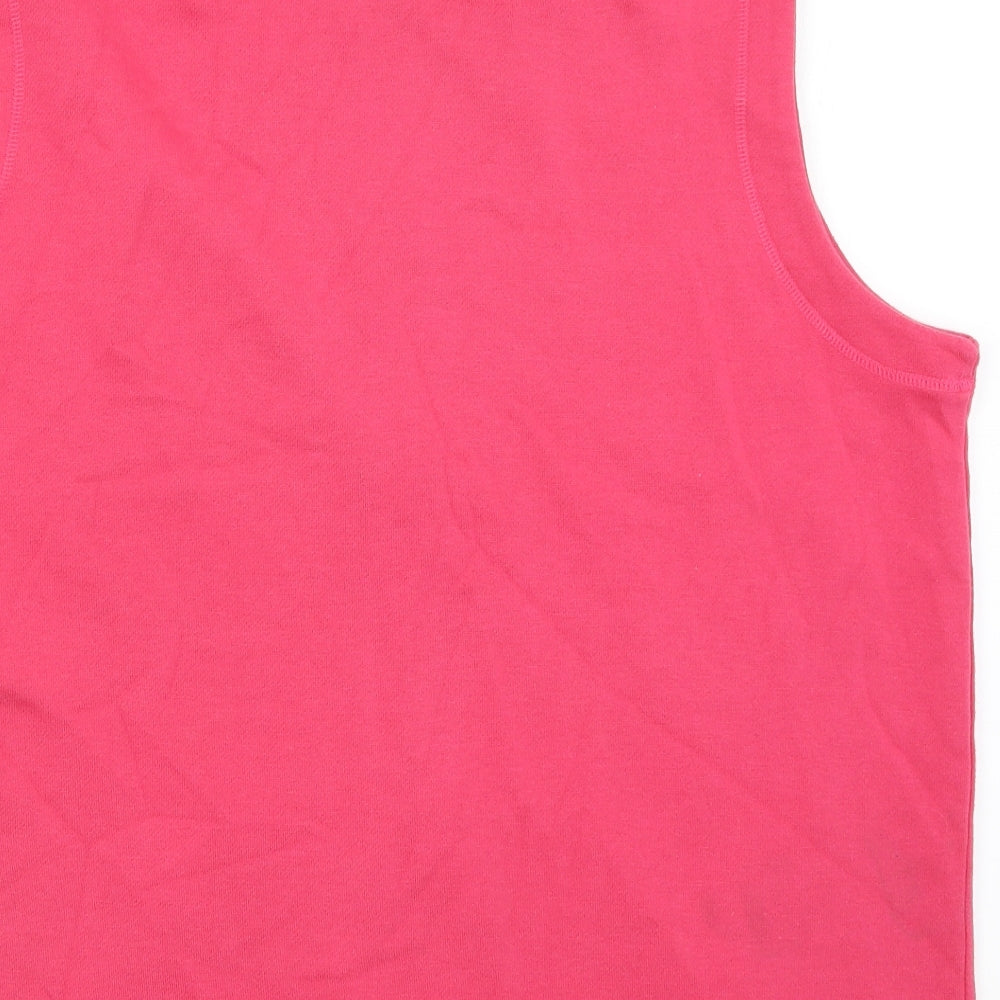 Classics Womens Pink Vest Jumper Size 20