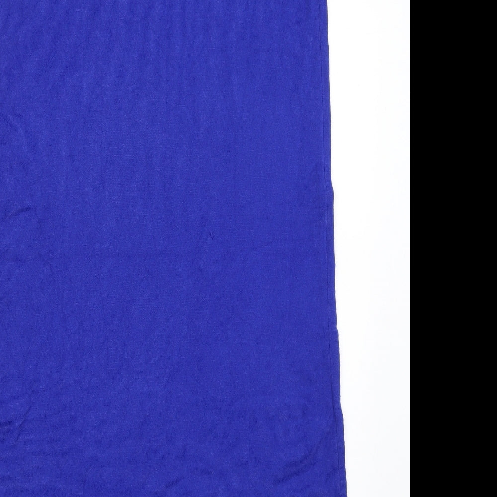 Finery Womens Blue A-Line Size M