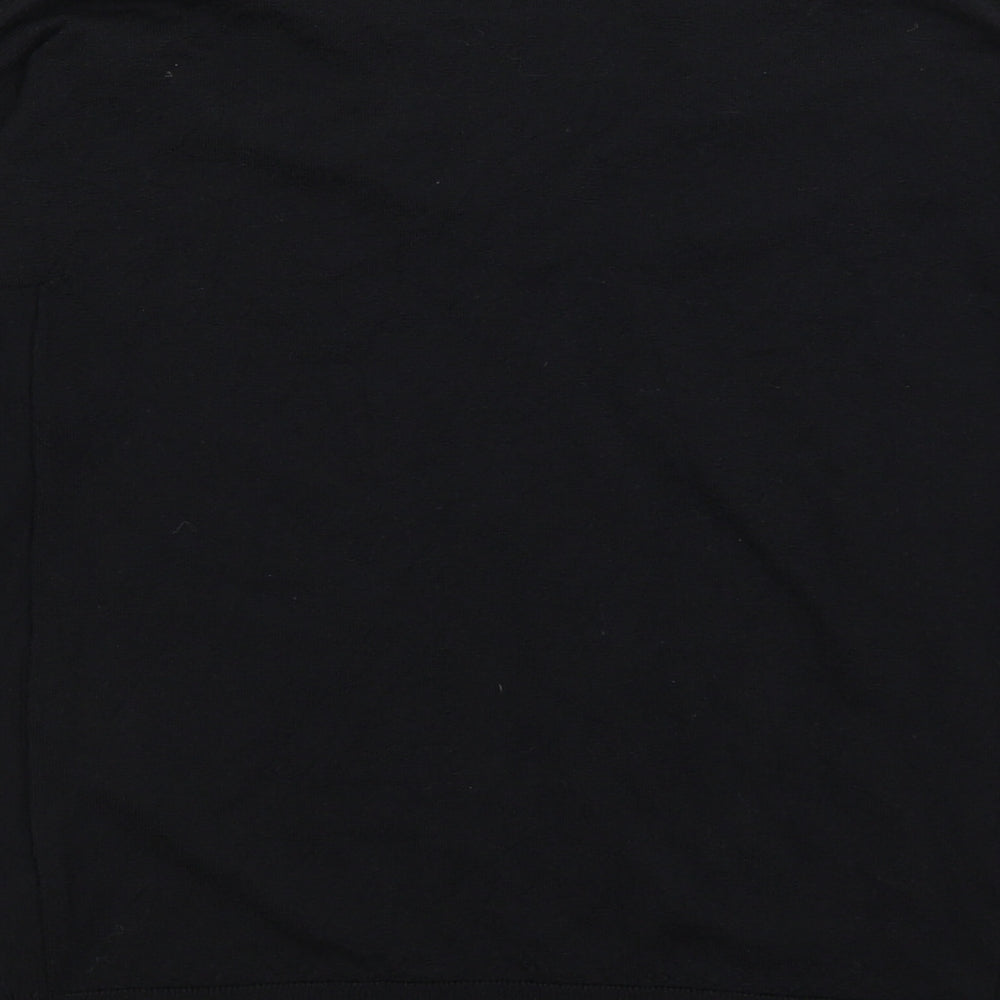 Womens UK Size S M7S Black Pullover Jumper