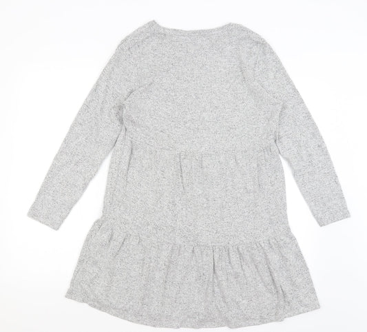 TU Womens Grey Fit & Flare Size 12