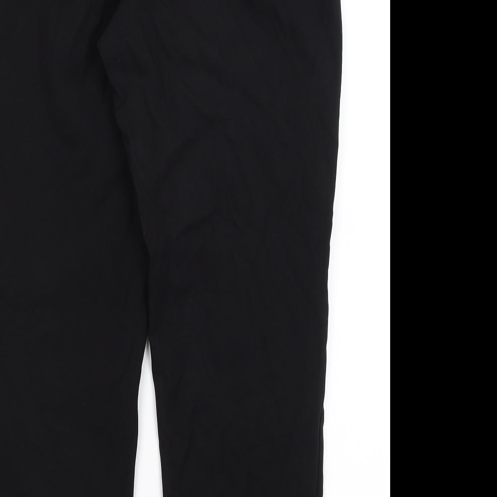 Brand and care label for George women’s black trousers, size UK 14, 26.5-inch leg
