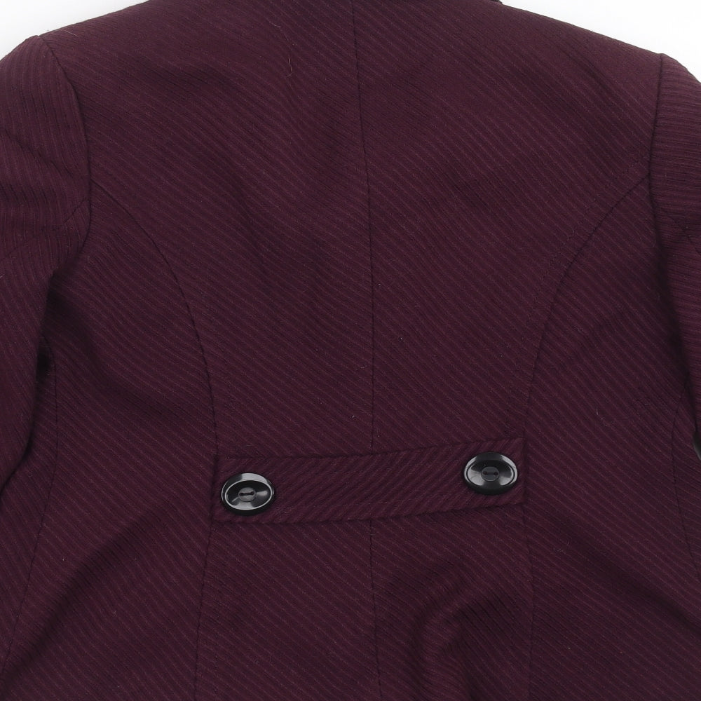 Womens UK Size 12 M&Co Purple Jacket