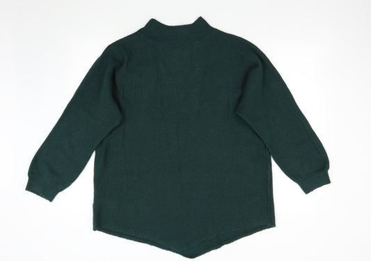 Bodyflirt Womens Green Knit Pullover Jumper Size L