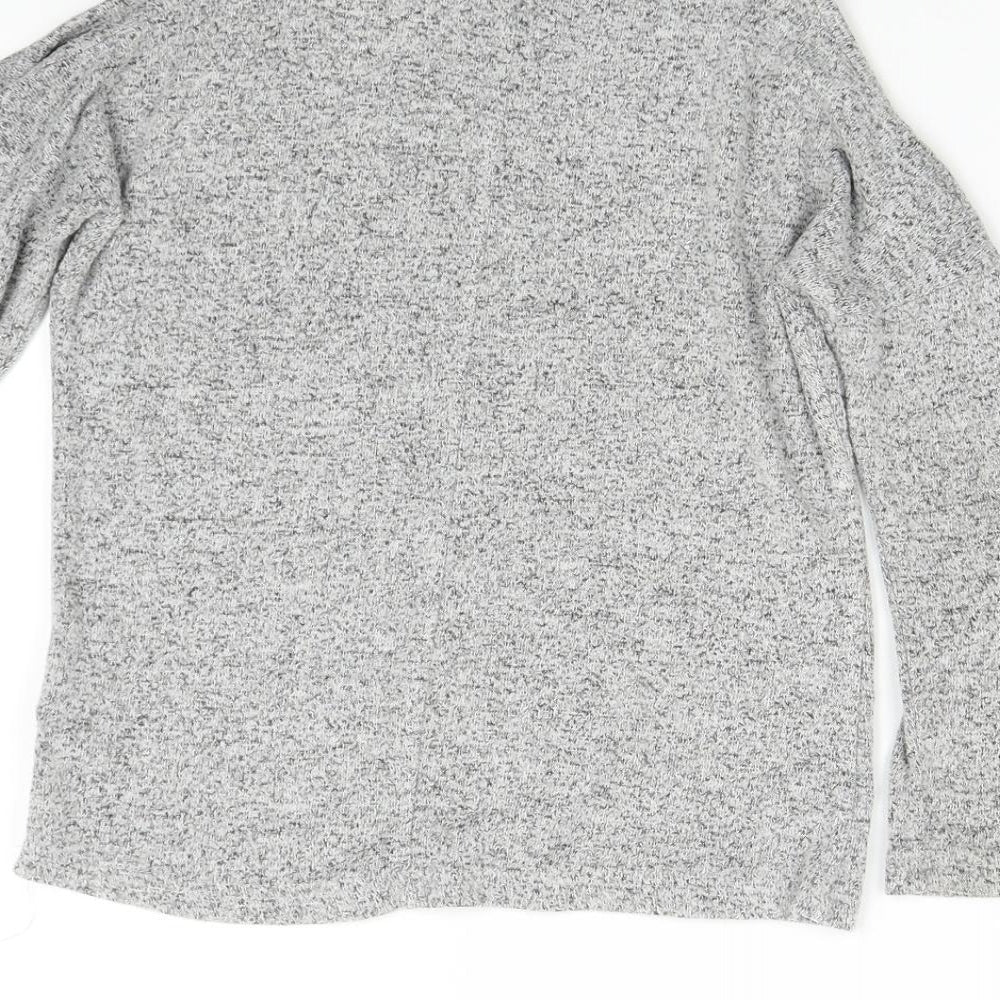 Primark Girls Grey Pullover Jumper Size 8-9 Years