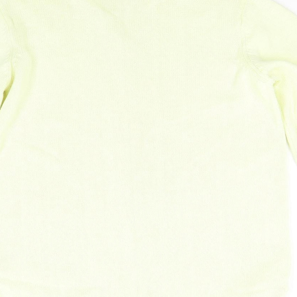Womens UK Size S Bonmarché Yellow Pullover Jumper